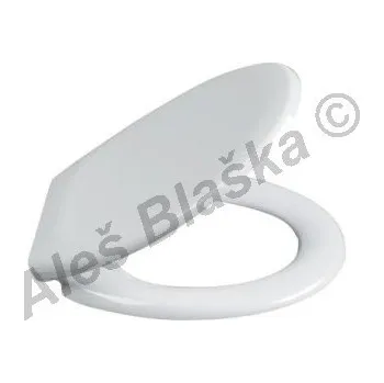 WC sedátko PlastBrno - ČR | OSV0000 WC sedátko VANDA s pomalým sklápěním - bílá OSV0000