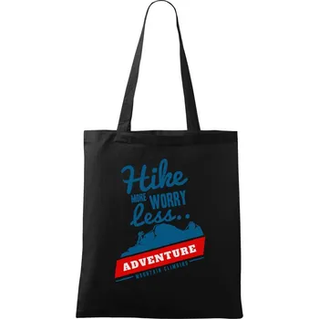Outdoor Hiking - Taška bavlněná - 42 x 38 cm ( Černá )