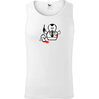 Kmotr - Tílko pánské Core - M ( Bílá )