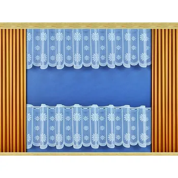 Záclona VERATEX Astra Bílá 60 cm