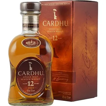 Whisky Cardhu 12 let 0,7 l