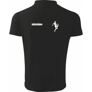 Pánská košile Kickball sport - Polokošile pánská Pique Polo 203 - 3XL ( Černá )