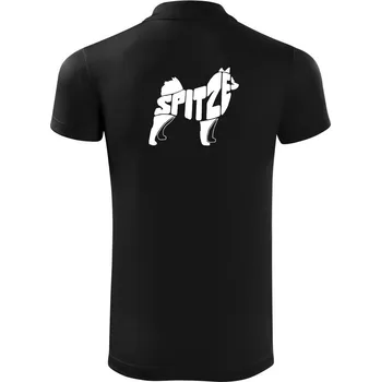 Pánská košile Spitz - Polokošile Victory sportovní (dresovina) - S ( Černá )