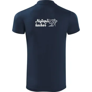 Pánská košile Nejlepší kuchař - nejlepší kuchařka - Polokošile Victory sportovní (dresovina) - 2XL ( Námořní modrá (velmi tmavá - téměř černá) )
