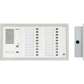 Poštovní schránka Zvonkové tablo TESLA GUARD pro zazdění - 21 účastníků