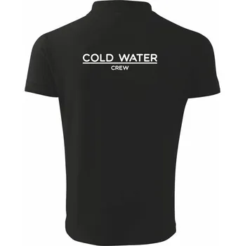 Pánská košile Cold water crew - Polokošile pánská Pique Polo 203 - L ( Černá )