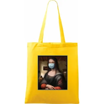 Corona Lisa - Taška bavlněná - 42 x 38 cm ( Žlutá )