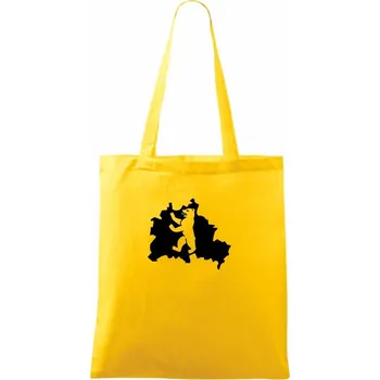 Berlín Erb - Taška bavlněná - 42 x 38 cm ( Žlutá )