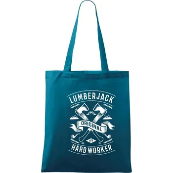 Lumberjack - Taška bavlněná - 42 x 38 cm ( Petrolejová )