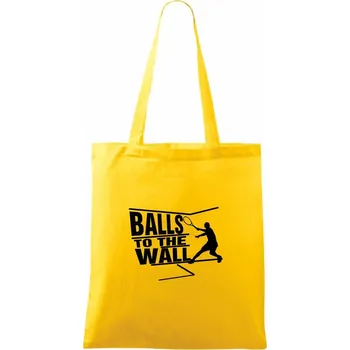 Balls to the Wall squash - Taška bavlněná - 42 x 38 cm ( Žlutá )