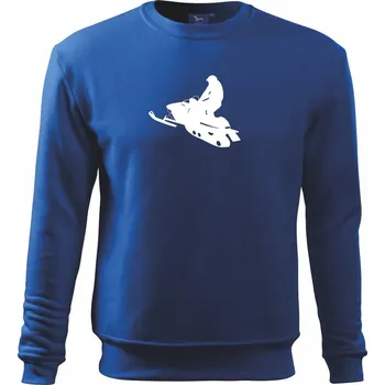 Chlapecké tričko Sněžný skútr - Mikina Essential dětská - 146 cm/10 let ( Královská modrá )