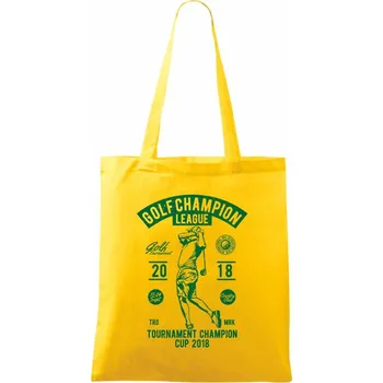 Golf Champion League - Taška bavlněná - 42 x 38 cm ( Žlutá )