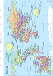 Filofax Mapa světa politická časová…