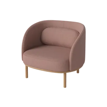 Jídelní židle Fuuga, Čalounění Nantes petrol, Podnož Bělený dub