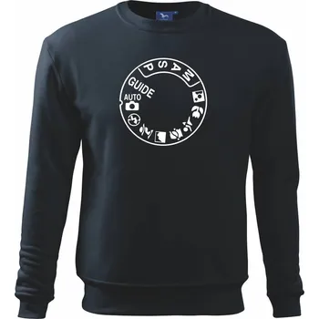 Foto režimy - Mikina Essential dětská - 158 cm/12 let ( Námořní modrá (velmi tmavá - téměř černá) )