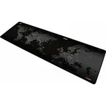 C-TECH herní podložka pod myš MP-01W (World), 900x270x4mm, obšité okraje