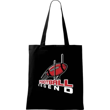 Nákupní taška American football legend - Taška bavlněná - 42 x 38 cm ( Černá )