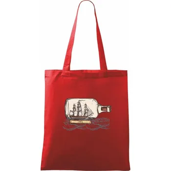 Stavitel lodí - Taška bavlněná - 42 x 38 cm ( Červená )