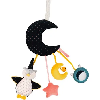Hračka pro nejmenší Moulin Roty Měsíček plný aktivit na hraní 40 cm