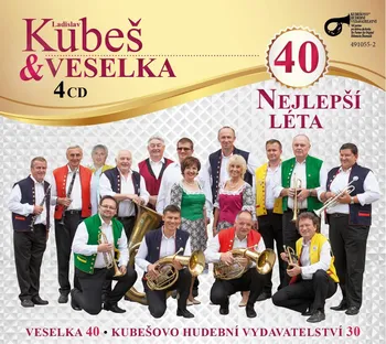 Česká hudba 40 Nejlepší léta - Ladislav Kubeš & Veselka [4CD]