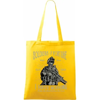 Soldiers Of Fortune - Taška bavlněná - 42 x 38 cm ( Žlutá )