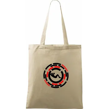 Nákupní taška Crossfit Workout - Taška bavlněná - 42 x 38 cm ( Naturální )