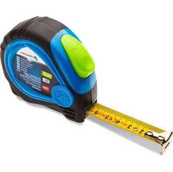 metr Svinovací metr HOGERT Délka metru (m): 5, Šířka metru (mm): 25