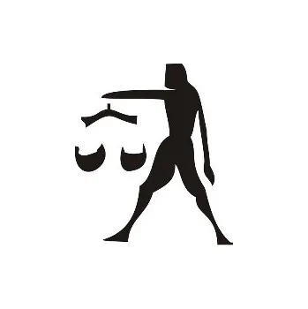 Samolepící dekorace Samolepka na zeď Znamení zvěrokruhu Váhy (dekorace na zeď)