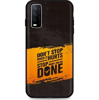 Pouzdro na mobilní telefon Kryt Vivo Y11s silikon Don´t Stop (obal neboli pouzdro na Vivo Y11s)