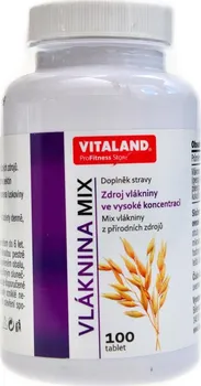 Přírodní produkt Vitaland Mix Fiber Plus vláknina 100 tbl.