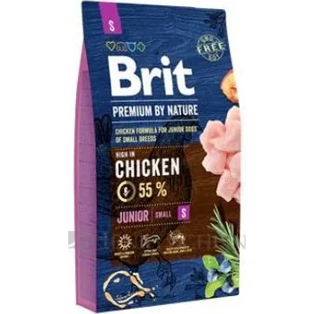 Brit Premium Dog by Nature Junior S 3x8kg + DOPRAVA ZDARMA (+ SLEVA PO REGISTRACI/PŘIHLÁŠENÍ! ;))