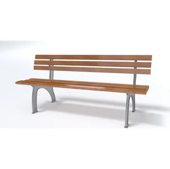 Zahradní lavice HTI Litinová lavička Orion KA-L1011 Délka latí: 1500 mm, Barva konstrukce: kovářská čerň