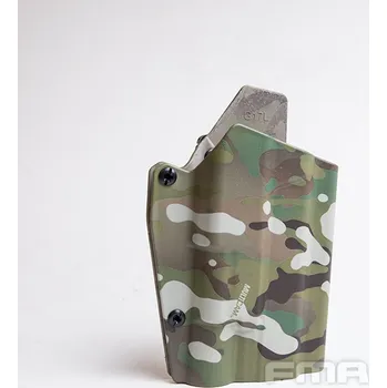 FMA FMA kydexové pouzdro / holster (se svítilnou typu X300), pravé - MC