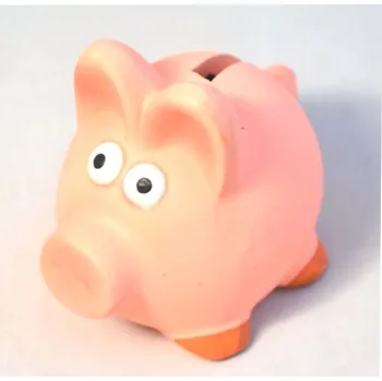 Pokladnička Keramická pokladnička Prasátko 16cm, velké uši