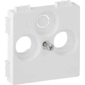 Elektrická zásuvka LEGRAND Kryt VALENA LIFE 754800 TV-RD-SAT bílá 754800