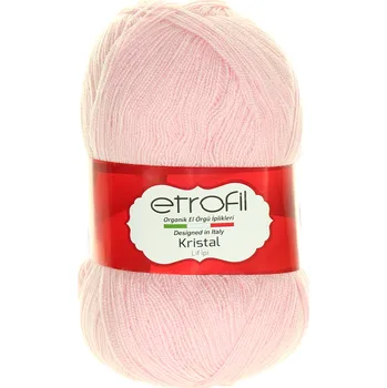 Příze Etrofil Kristal světle růžová 12012