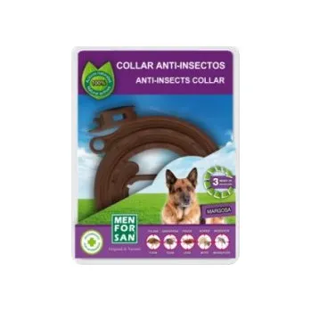 Antiparazitikum pro psa Menforsan přírodní obojek proti klíšťatům a blechám pro psy