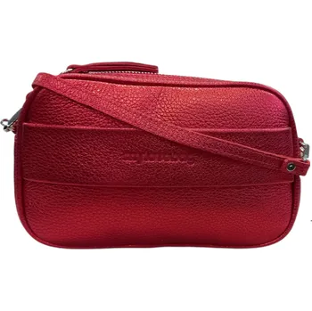 Ledvinka My Love Bag kožená ledvinka 3v1 červená metalíza