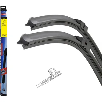 Autodíl COMPASS | Stěrače FLAT SET (PIN) 810+750mm, 10543