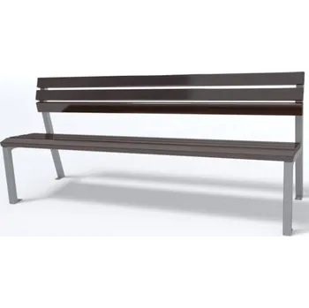 Zahradní lavice HTI Lavička Marco III KA-K1151 Délka latí: 1500 mm, Typ ukotvení: klasické (šrouby), Barva konstrukce: zelená komaxit (RAL 6005)