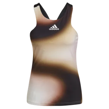 Dámské tílko adidas Melbourne Y-Tank Sandy Beige S