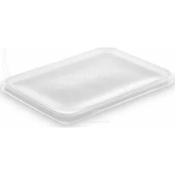 Jednorázové nádobí Víčko pro vaničky průhledné economy 50 kusů