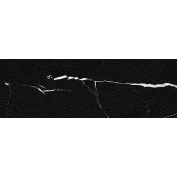 Flash - obkládačka rektifikovaná 29,8x89,8 černá reliéfní matná WARV5333