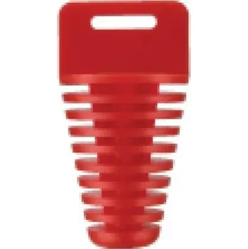 Výfuk pro motocykl Výfuková zarážka Accel MA-654 (MP-02) 4T red