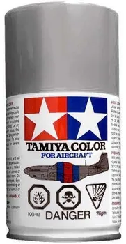 Modelářská barva Tamiya AS-12 Metal Silver 100 ml