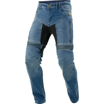 Moto kalhoty Kevlarové džíny na moto Trilobite Parado blue SLIM (prodloužené) vel. 42