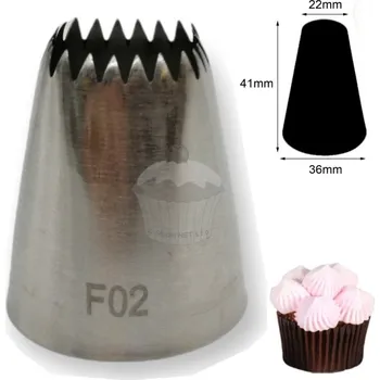 Forma na pečení Caketools Caketools trezírovací zdobící špička F02