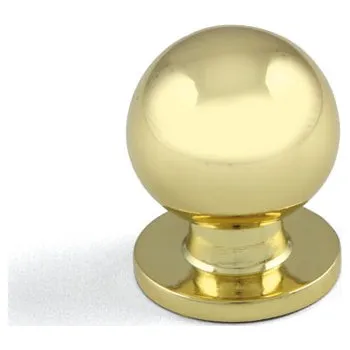 Knopka Tomic velký zlatý lesklý + šroubek TULIP 35274