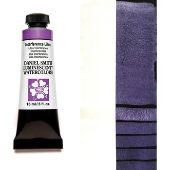 Výtvarná barva Akvarelová barva Daniel Smith Luminescent, 15ml - fialová Barva: 5 - Interference Lilac
