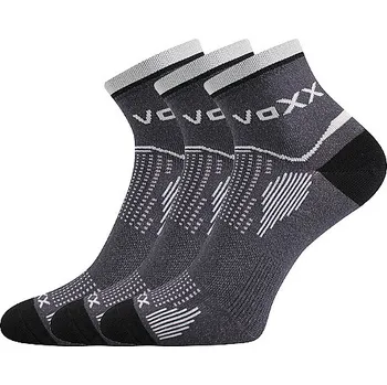 Sportovní Ponožky VoXX 3 kusy v balení Sirius tmavě šedá Velikost: 39-42